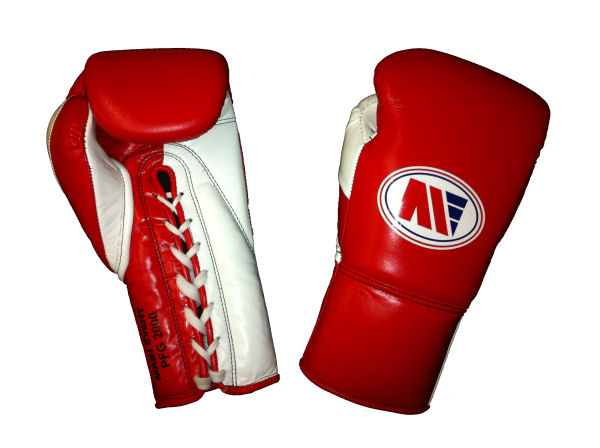 Main Event PFG 2000 Pro Fight Punchers Boxing Gloves Red White